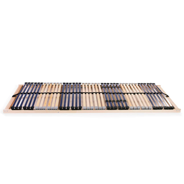 lamelbund til seng med 42 lameller 7 zoner 80 x 200 cm