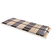 lamelbund til seng med 42 lameller 7 zoner 90 x 200 cm