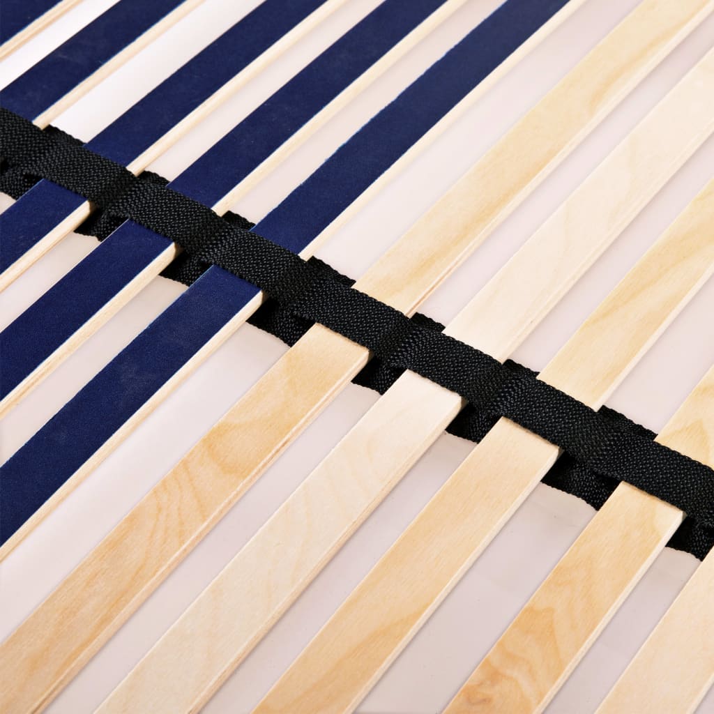lamelbund til seng med 42 lameller 7 zoner 100 x 200 cm