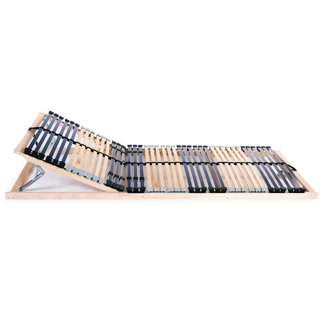 lamelbund til seng med 42 lameller 7 zoner 90 x 200 cm