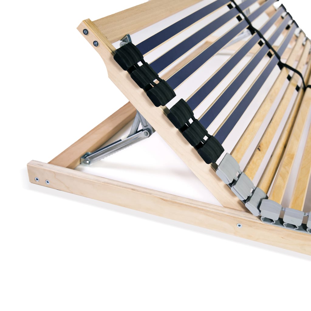 lamelbund til seng med 42 lameller 7 zoner 100 x 200 cm