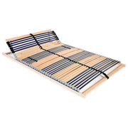 lamelbund til seng med 42 lameller 7 zoner 120 x 200 cm
