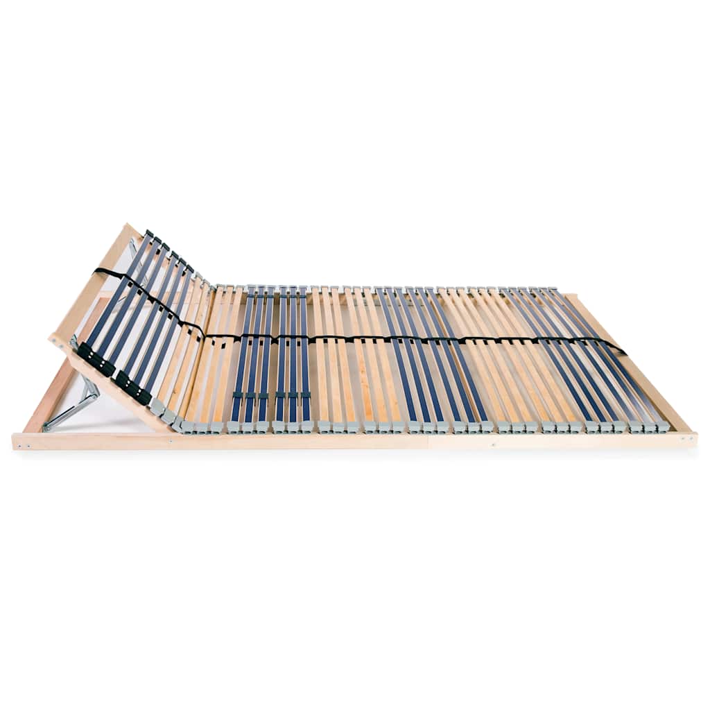 lamelbund til seng med 42 lameller 7 zoner 120 x 200 cm
