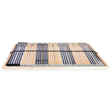lamelbund til seng med 42 lameller 7 zoner 120 x 200 cm