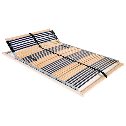 lamelbund til seng med 42 lameller 7 zoner 140 x 200 cm