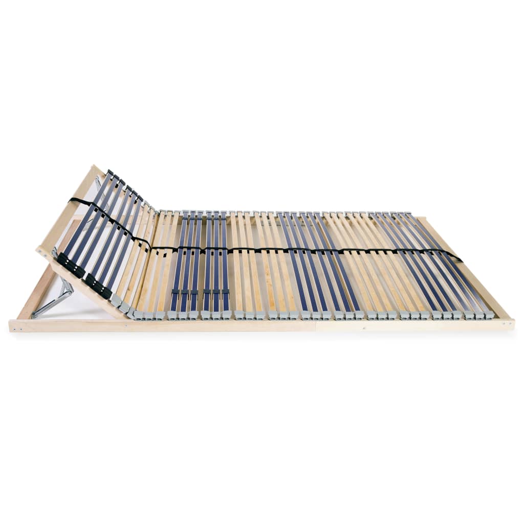 lamelbund til seng med 42 lameller 7 zoner 140 x 200 cm