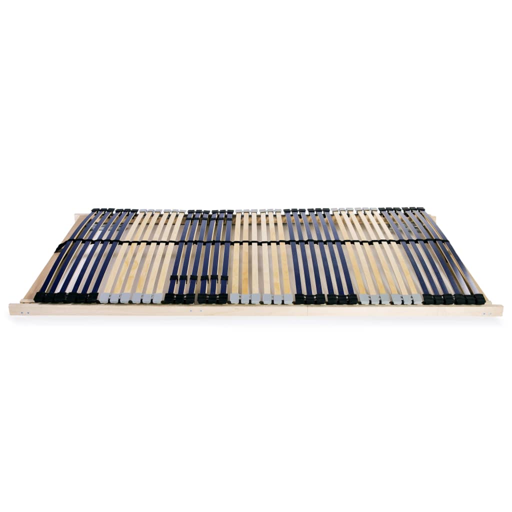 lamelbund til seng med 42 lameller 7 zoner 140 x 200 cm