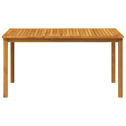 havebord 150 x 90 x 74 cm massivt akacietræ