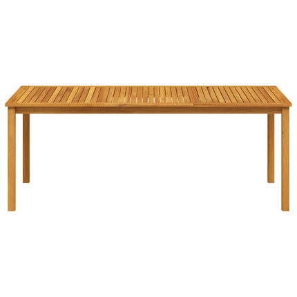 havebord 200x100x74 cm massivt akacietræ