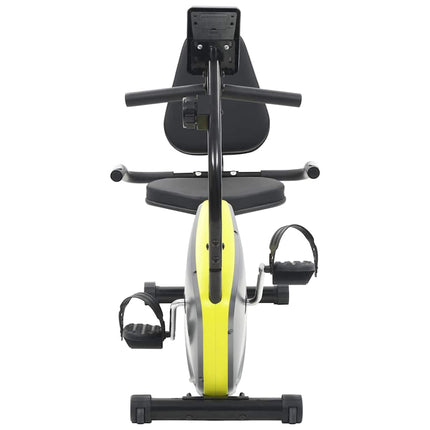 magnetisk liggende motionscykel med pulsmåler