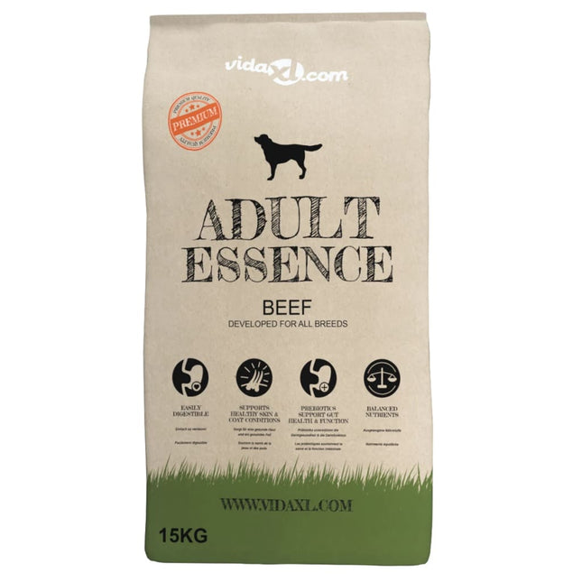 tørfoder til hunde 2 stk. Adult Essence Beef 30 kg