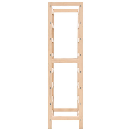 vinreol cedertræ 57,5 x 28 x 102 cm