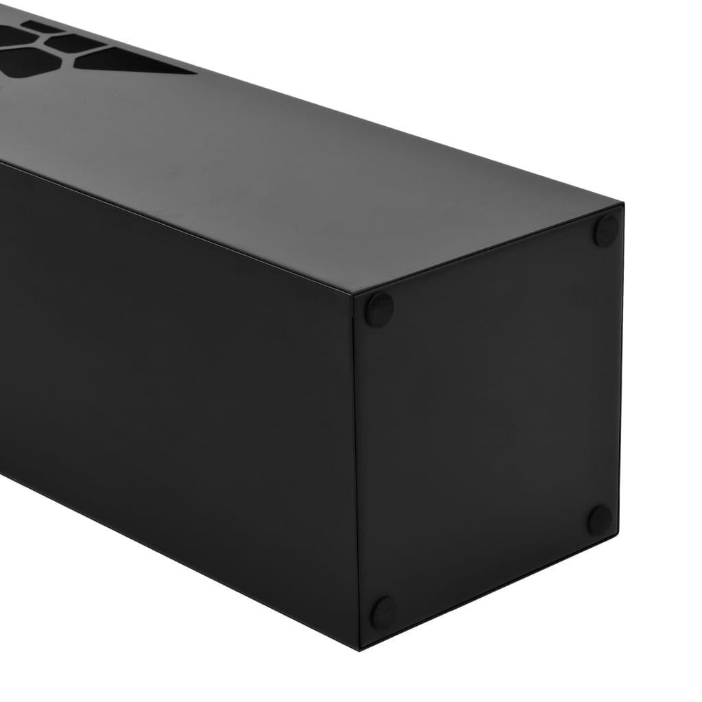 paraplystativ sten stål sort