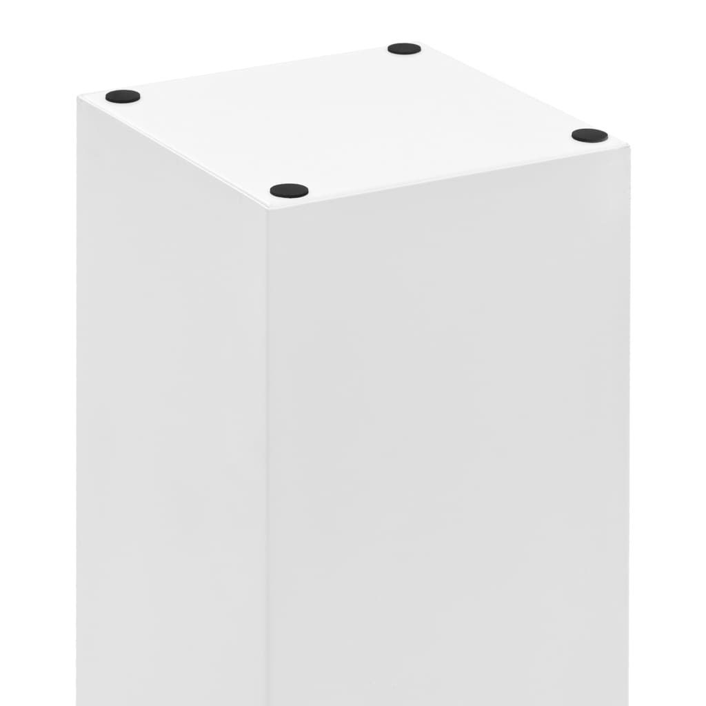 paraplystativ sten stål hvid