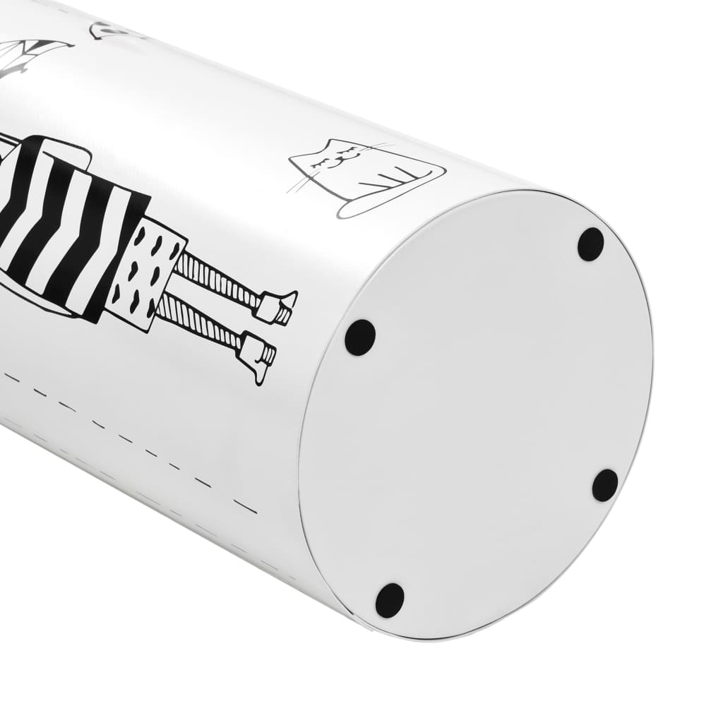 paraplystativ kvinder stål hvid