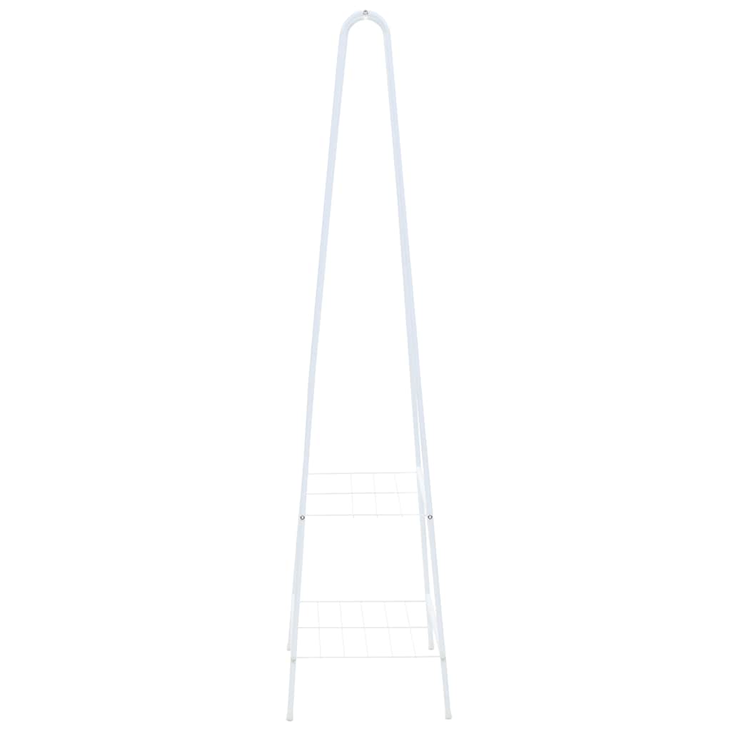 tøjstativ 59 x 35 x 150 cm hvid