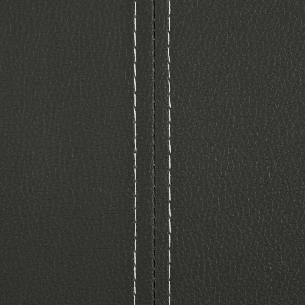 spisebordsstole med cantilever 2 stk. kunstlæder grå