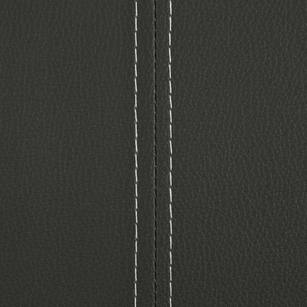 spisebordsstole med cantilever 4 stk. kunstlæder grå