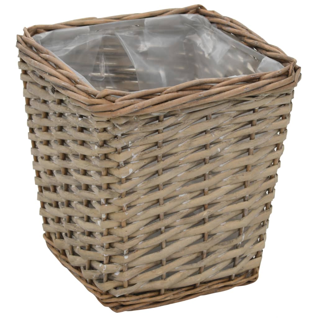 plantekasse 3 stk. kurveflet med PE-foring