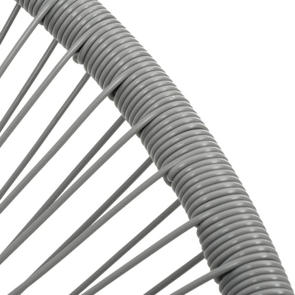 havestol polyrattan grå