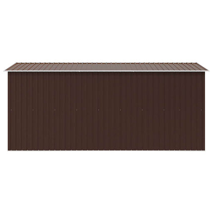 haveskur 257x392x181 cm metal brun