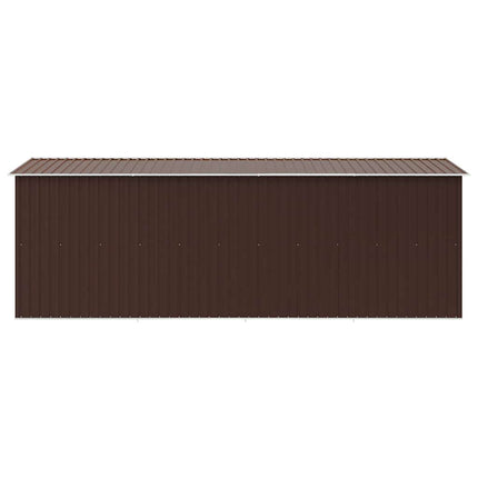 haveskur 257x489x181 cm metal brun