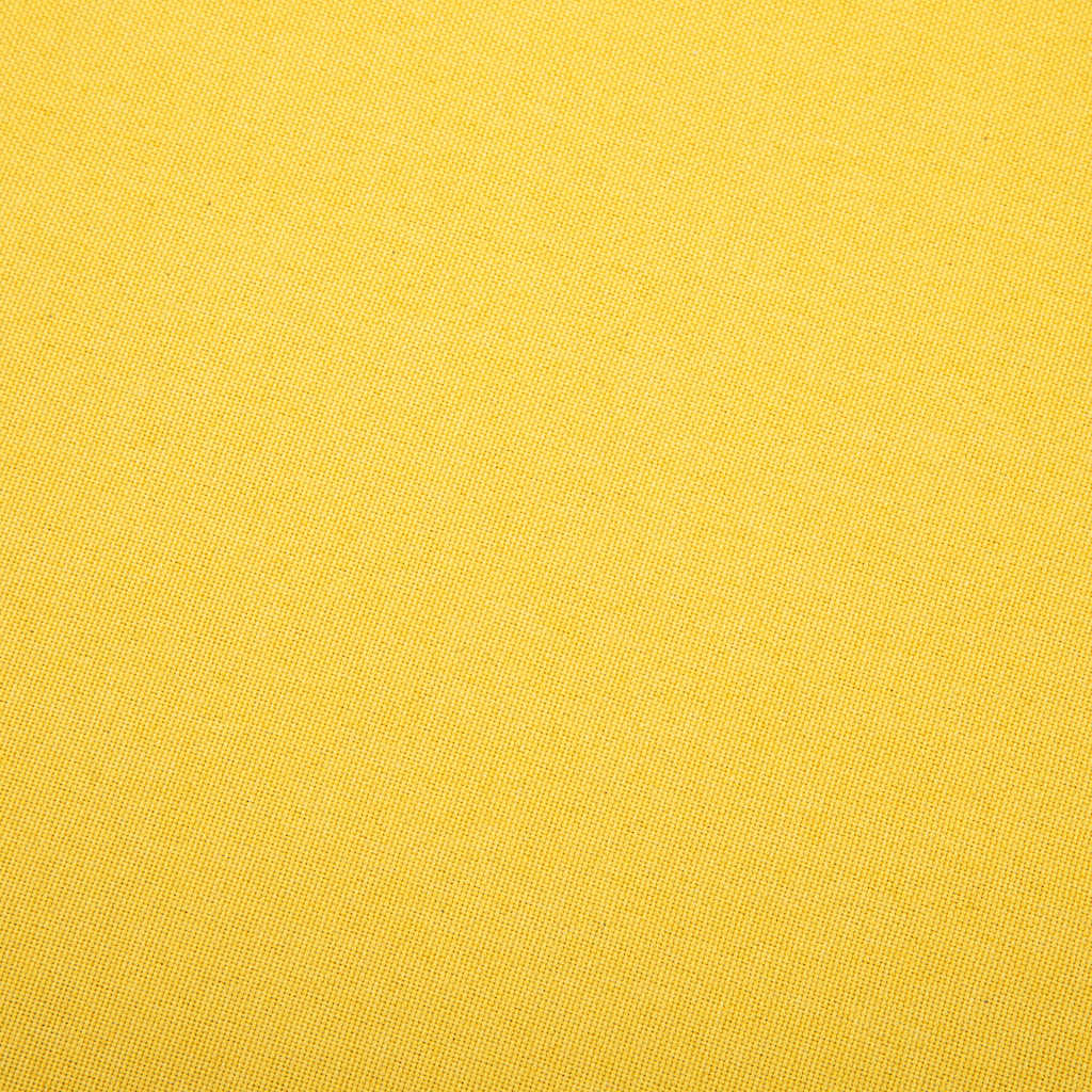 slipperstol stof gul