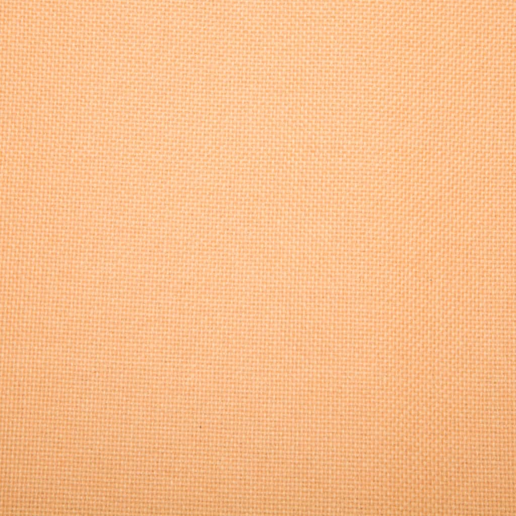 L-formet sofa 171,5x138x81,5 cm stofbetræk orange