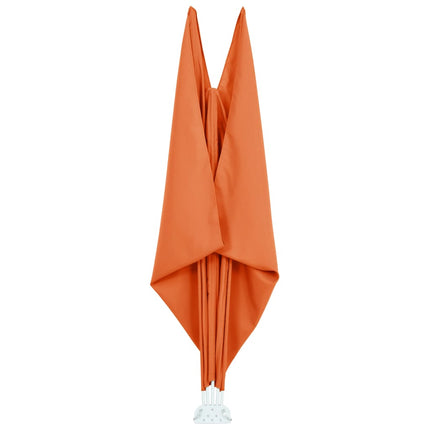 sammenklappelig sidemarkise til terrasse terracotta 300 x 150 cm