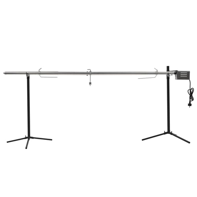 automatisk grill med motor rustfrit stål 207 x 45 x 81 cm