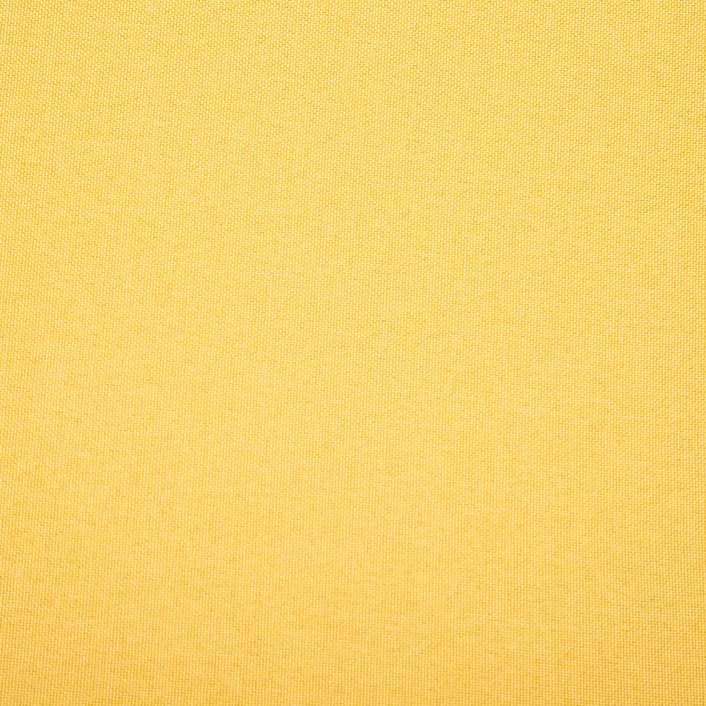 3-personers sofa 172x70x82 cm stofbetræk gul