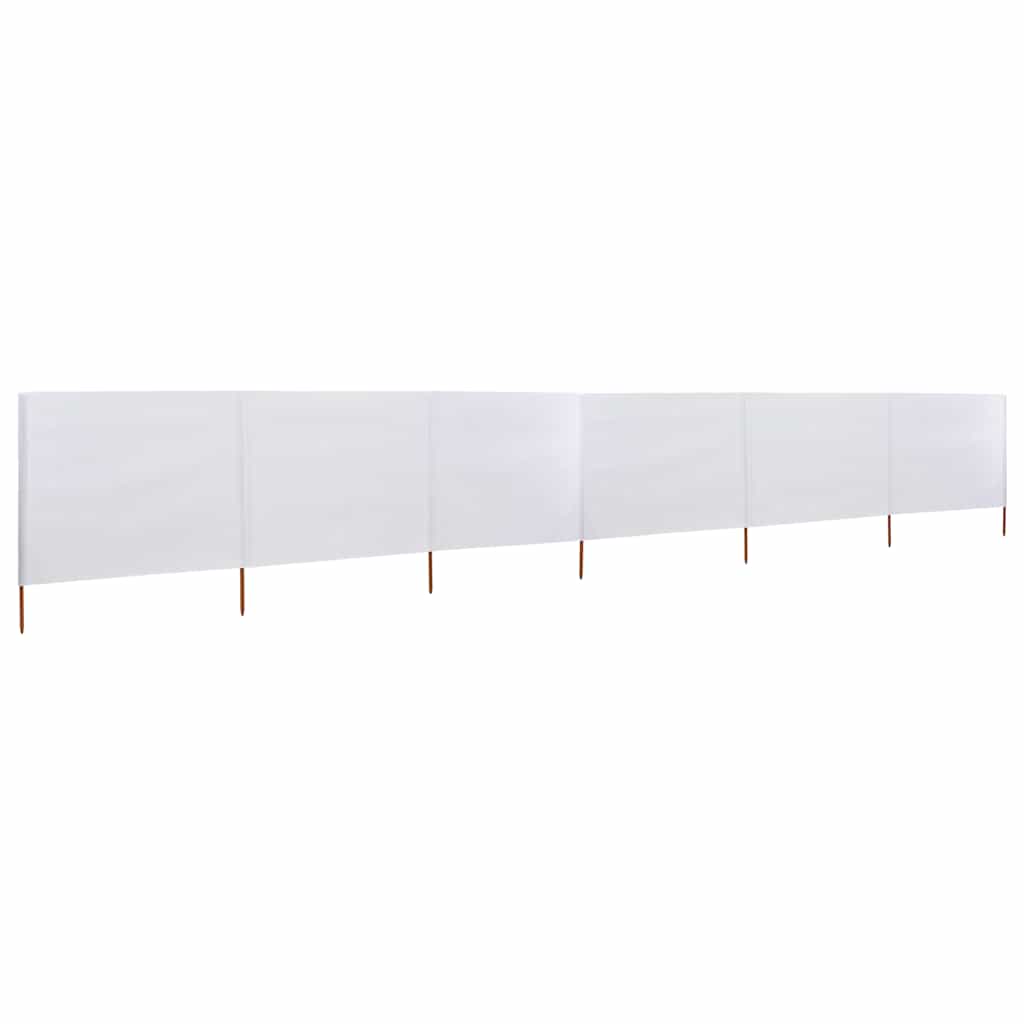 6-panels læsejl stof 800 x 80 cm