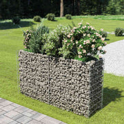 gabion-højbed 180x50x100 cm galvaniseret stål