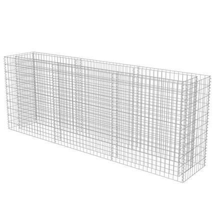 gabion-højbed 270x50x100 cm galvaniseret stål