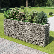 gabion-højbed 270x50x100 cm galvaniseret stål