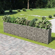 gabion-højbed 450x50x100 cm galvaniseret stål