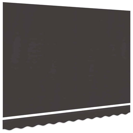 udskiftningsdug til markise 300x250 cm polyester grå