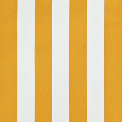 foldemarkise 200x150 cm gul og hvid