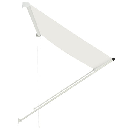 foldemarkise 200 x 150 cm cremefarvet