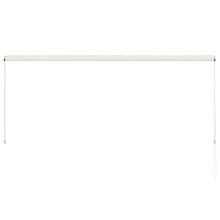 foldemarkise 300x150 cm cremefarvet