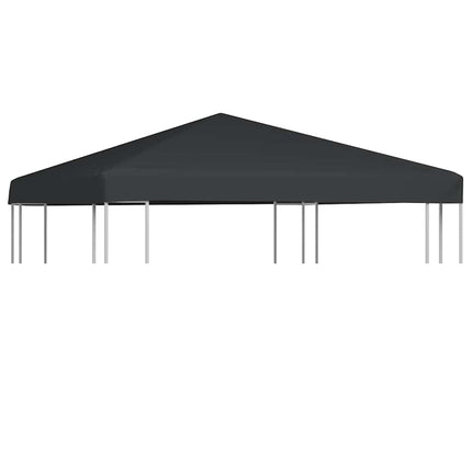 pavillontopdække 310 g/m² 3 x 3 m grå