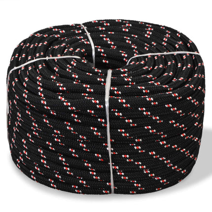marinereb polypropylen 12 mm 250 m sort