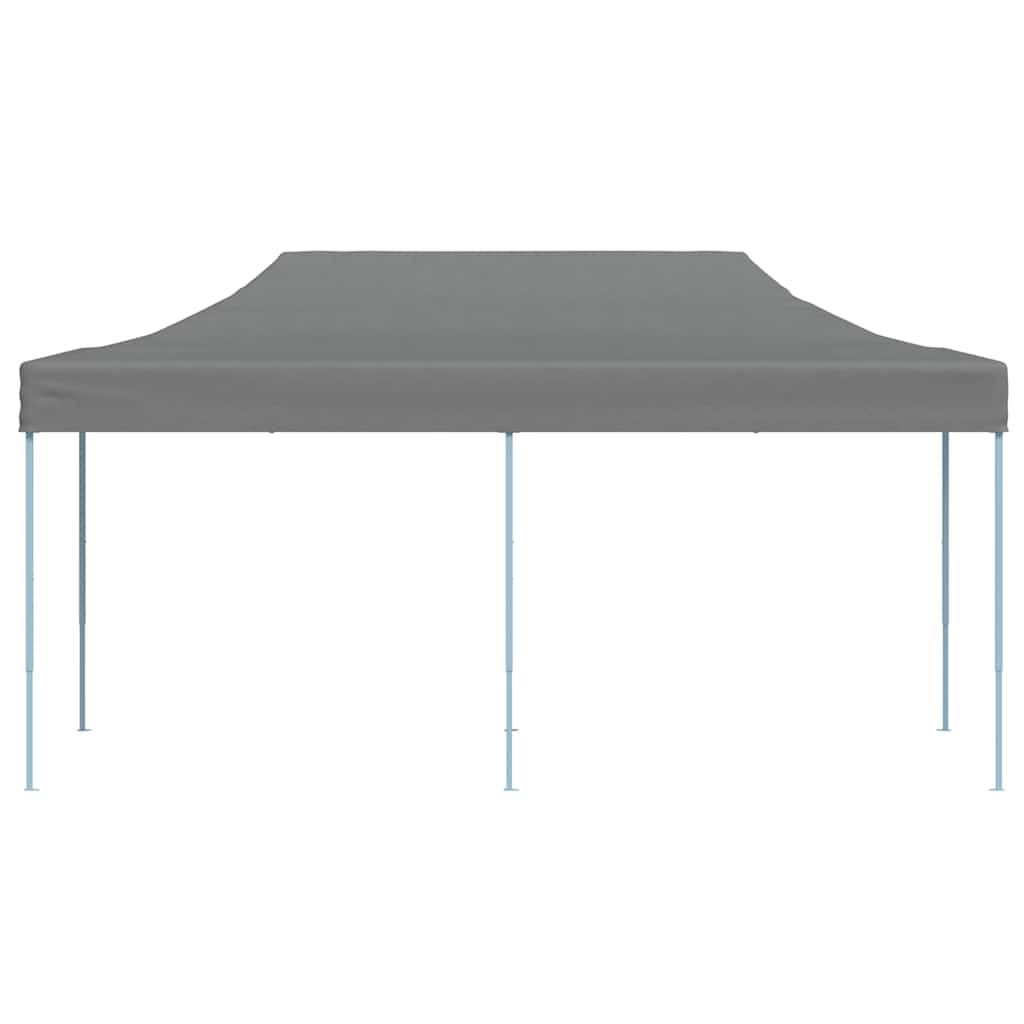 foldbart pop-op-festtelt 3x6 m antracitgrå