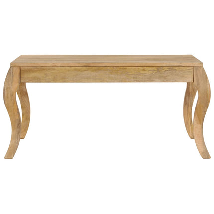 sofabord massivt mangotræ 80 x 80 x 40 cm