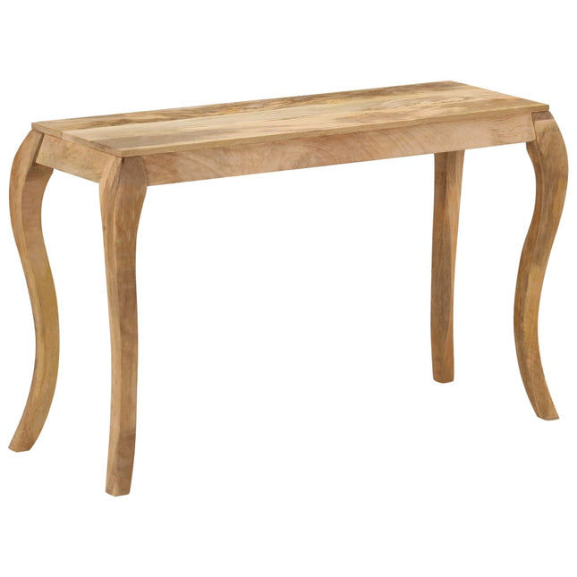 konsolbord massivt mangotræ 118 x 38 x 76 cm
