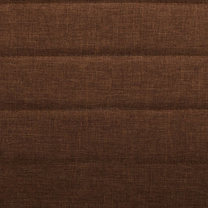 spisebordsstole 6 stk. stof brun