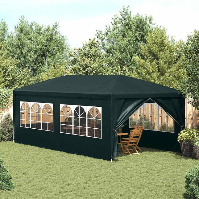 festtelt 3 x 6 m grøn