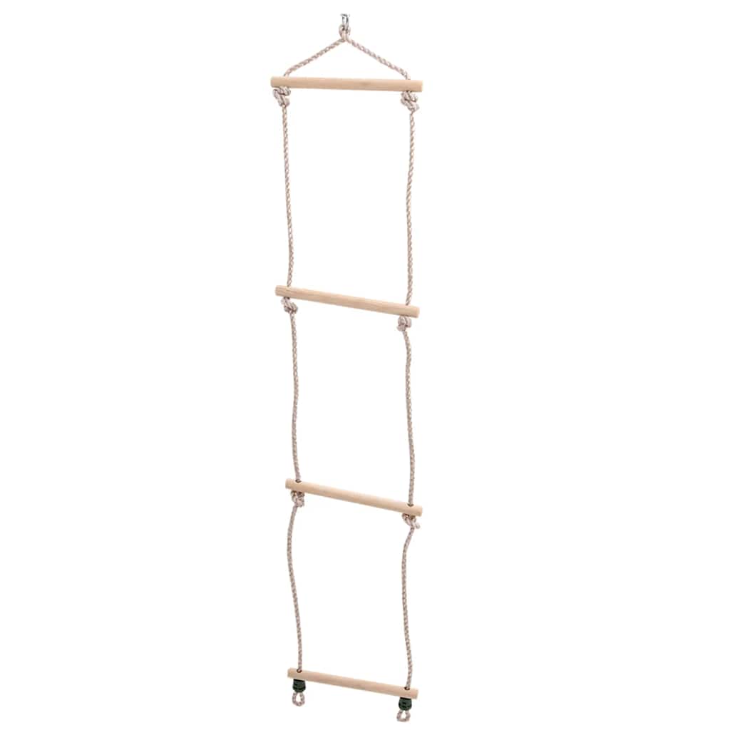 gyngesæde med rebstige blå 37x15 cm PE