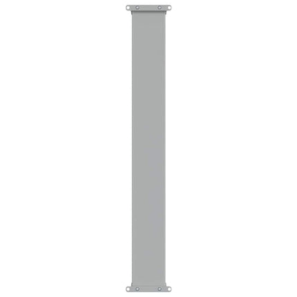 sammenrullelig sidemarkise til terrassen 100x300 cm grå