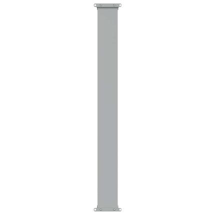 sammenrullelig sidemarkise til terrassen 120 x 300 cm grå